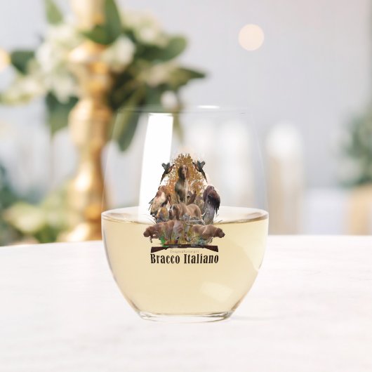 Bracco italiano weinglas ohne stiel (Insitu (Hochzeit))
