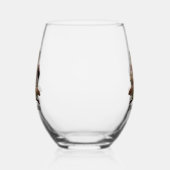 Bracco italiano weinglas ohne stiel (Links)