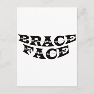 BRACE-FACE Postkarte 2
