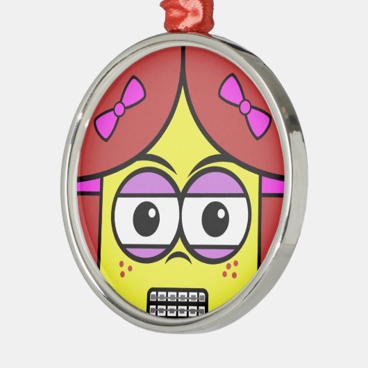 Brace Face Silbernes Ornament (Links)