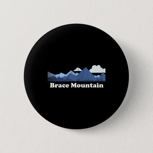 Brace Mountain Peak Gger New York Ny Klettern Wand Button (Vorderseite)