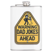 Brace Yuns: Vater Jokes unmittelbar bevorstehen Flachmann (Vorderseite)