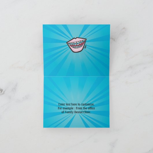 Braceface Karte (Innenseite)