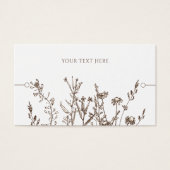 Bracelet Display Card ・ Erdthy Floral (Vorderseite)
