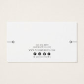 Bracelet Display Card - Eukalyptusleaf (Rückseite)