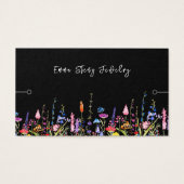 Bracelet Display Card ・ Farbige Wildblumen (Vorderseite)