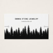 Bracelet Display Card ・ Rustikaler Pinienwald (Vorderseite)