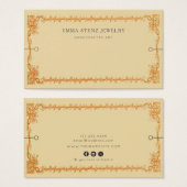 Bracelet Display Card ・ Vintages Retro-Ephemera (Vorne & Hinten)