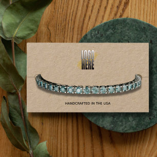 Bracelet Display Kraft Ihr Logo Social Media Visitenkarte