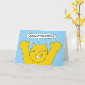 Braces Removal Congratulations Karte (Gelbe Blume)