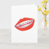 Braces Zeth Karte (Gelbe Blume)