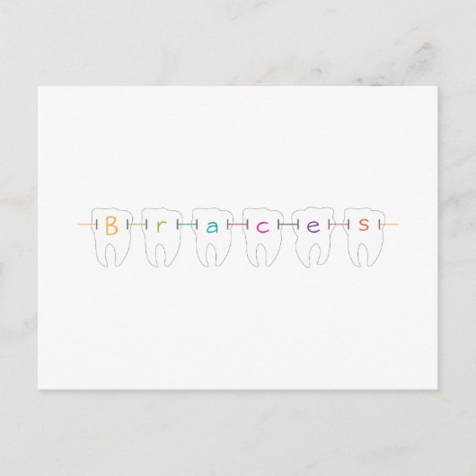 Braces Zeth Postkarte (Vorderseite)