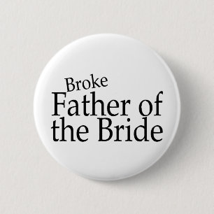 Brach Vater der Braut 2 Button