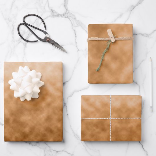 Braches Licht Geschenkpapier Set (Vorderseite)