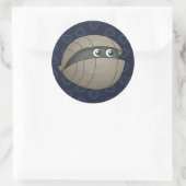 Brachiopod Runder Aufkleber (Tasche)