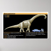 Brachiosaurus - Biology Jurassic Poster (Vorne)