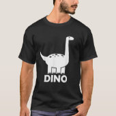 Brachiosaurus Brontosaurus Longneck Dinosaur Dino T-Shirt (Vorderseite)