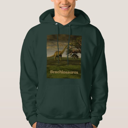 Brachiosaurus Custom Hoodie (Vorderseite)
