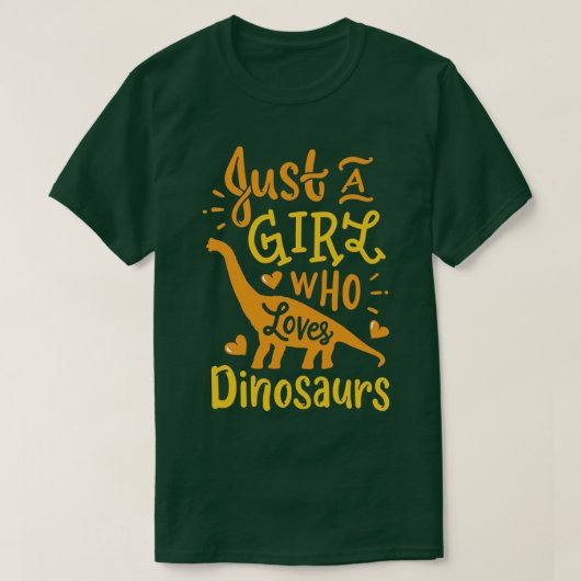 Brachiosaurus Dinosaur Lover 1 T-Shirt (Design vorne)