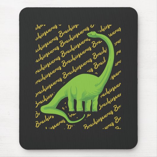 Brachiosaurus Dinosaur Mousepad (Vorne)