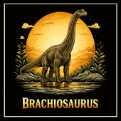 Brachiosaurus Dinosaur prähistorischer Mond Tasse