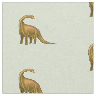 Brachiosaurus-Dinosaurier gekämmtes Baumwollgeweb Stoff