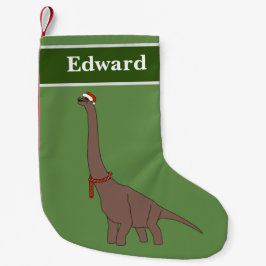 Brachiosaurus Dinosaurier Weihnachtsfeiertag Speci Kleiner Weihnachtsstrumpf