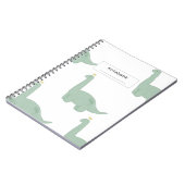 Brachiosaurus-Notebook Notizblock (Linke Seite)