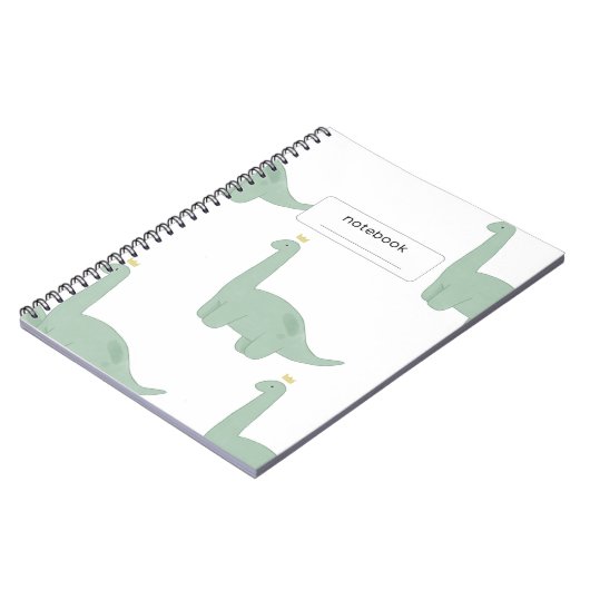 Brachiosaurus-Notebook Notizblock (Linke Seite)