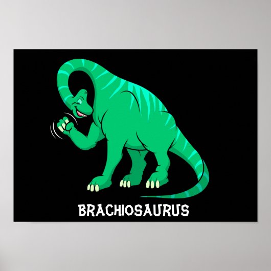 Brachiosaurus Poster (Vorne)