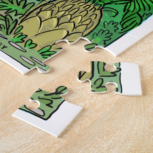 Brachiosaurus Puzzle (Seite)