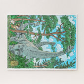 Brachiosaurus Puzzle 520 Stück (Horizontal)