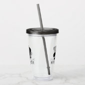 Brachiosaurus Skull Acryltrinkbecher (Links)
