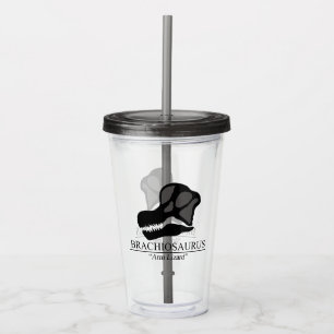 Brachiosaurus Skull Acryltrinkbecher