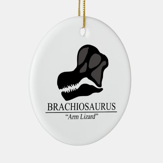 Brachiosaurus Skull Keramikornament (Rechts)