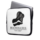 Brachiosaurus Skull Laptopschutzhülle (Vorderseite Links)