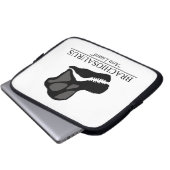 Brachiosaurus Skull Laptopschutzhülle (Vorne Knopf)