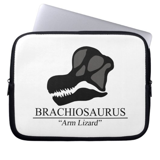 Brachiosaurus Skull Laptopschutzhülle (Vorderseite)