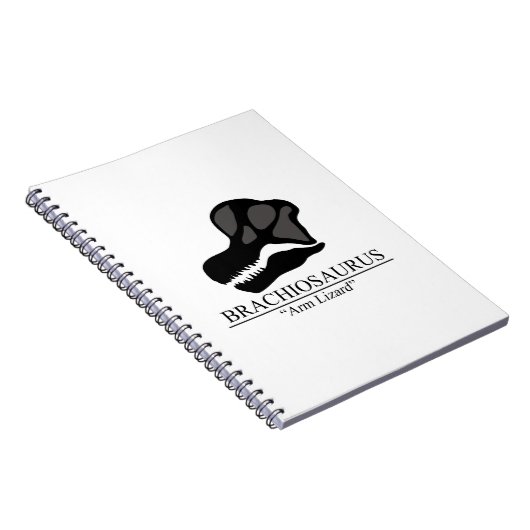 Brachiosaurus Skull Notizblock (Rechte Seite)