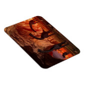 Brachiosaurus verschwindet in einer Höhle Magnet (Rechte Seite)