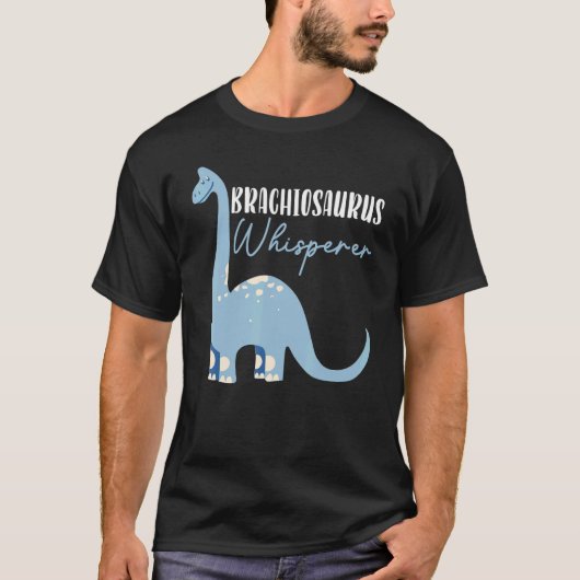 Brachiousaurus Whisperer Dinosaur Future Paleontol T-Shirt (Vorderseite)