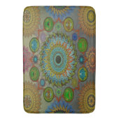 Brachyuras symbolische Kunst der Mandala Badematte (Vorderseite Vertikal)