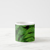 Bracken Farn mit Regentropfen, Washington Staat Espressotasse (Vorderseite)