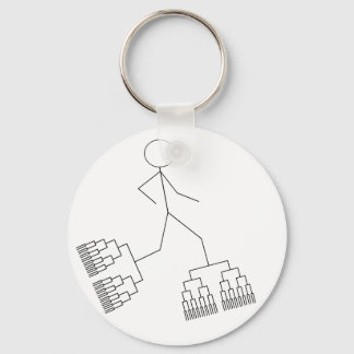 Bracket Man Schlüsselanhänger
