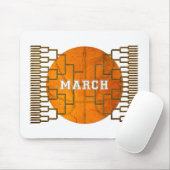 Bracketology März Basketball Wahnsinn Mousepad (Mit Mouse)