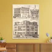 Brackett's Block, Minnesota Leinwanddruck (Insitu (Wohnzimmer))