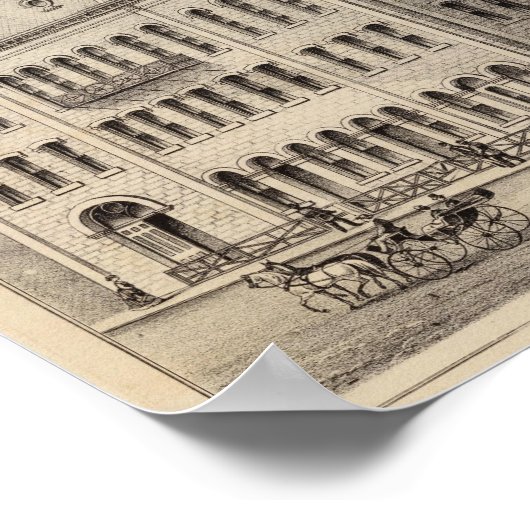 Brackett's Block, Minnesota Poster (Ecke)