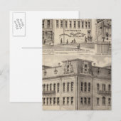 Brackett's Block, Minnesota Postkarte (Vorne/Hinten)