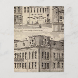 Brackett's Block, Minnesota Postkarte