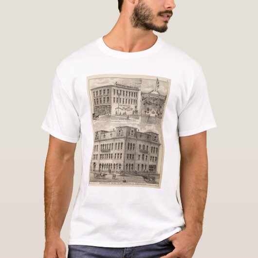 Bracketts Block, Minnesota T-Shirt (Vorderseite)